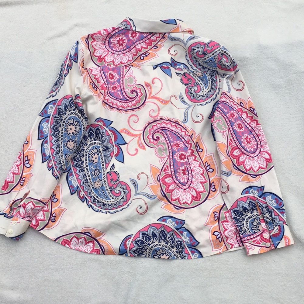 Multi-colored Chico’s blouse - Picture 3 of 6